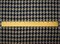 Black-Multi Wool Poly Houndstooth Twill Woven Jacketing Fabric By the Yard